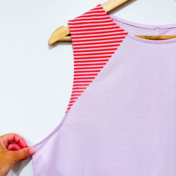 SIMONS Light pink wide tank top - Picture 3 of 6